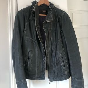 Leather jacket
